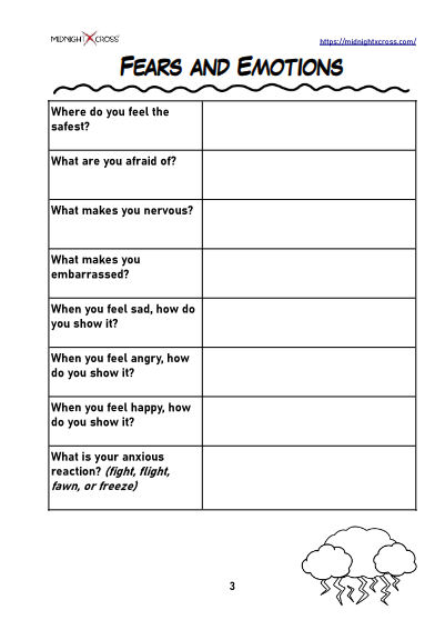 Character Interview Worksheet Preview 3